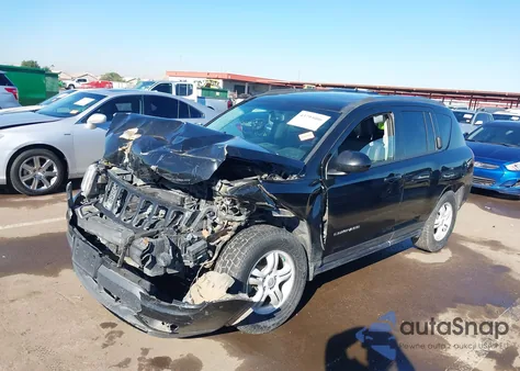 2017 Jeep Compass High Altitude 4X4 z USA, uszkodzony, nr VIN 1C4NJDEB7HD129815